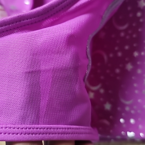 Cat & Jack Girls One Piece Celestial Pull-On Magenta Leotard Size XL (14/16) - Picture 5 of 8